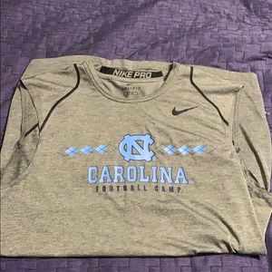 Nike Carolina Football Cut Off Shirt